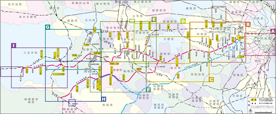 路線図 京王バス