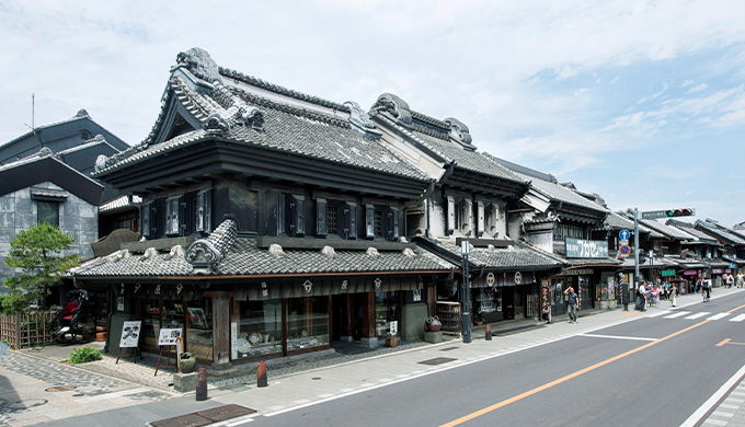 蔵づくりの町並み